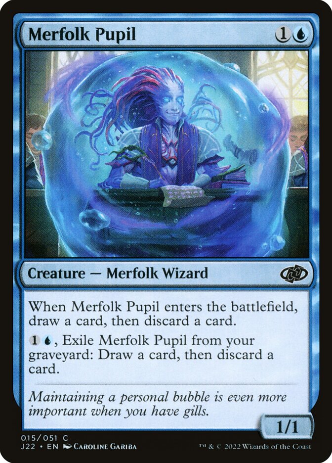 Merfolk Pupil [Jumpstart 2022] (15)