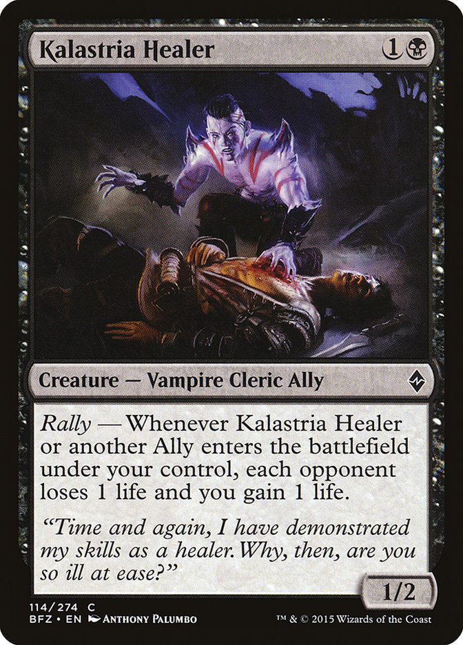 Kalastria Healer [Battle for Zendikar] (114)