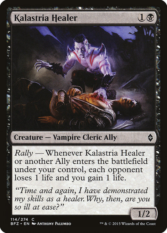 Kalastria Healer [Battle for Zendikar] (114)