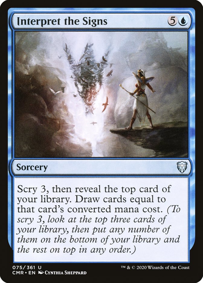 Interpret the Signs [Commander Legends] (75)