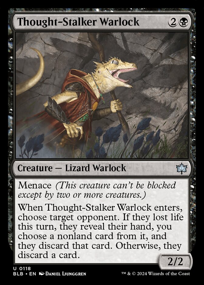 Thought-Stalker Warlock [Bloomburrow] (118)