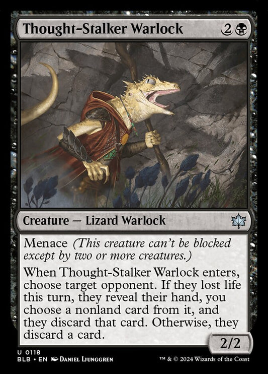 Thought-Stalker Warlock [Bloomburrow] (118)
