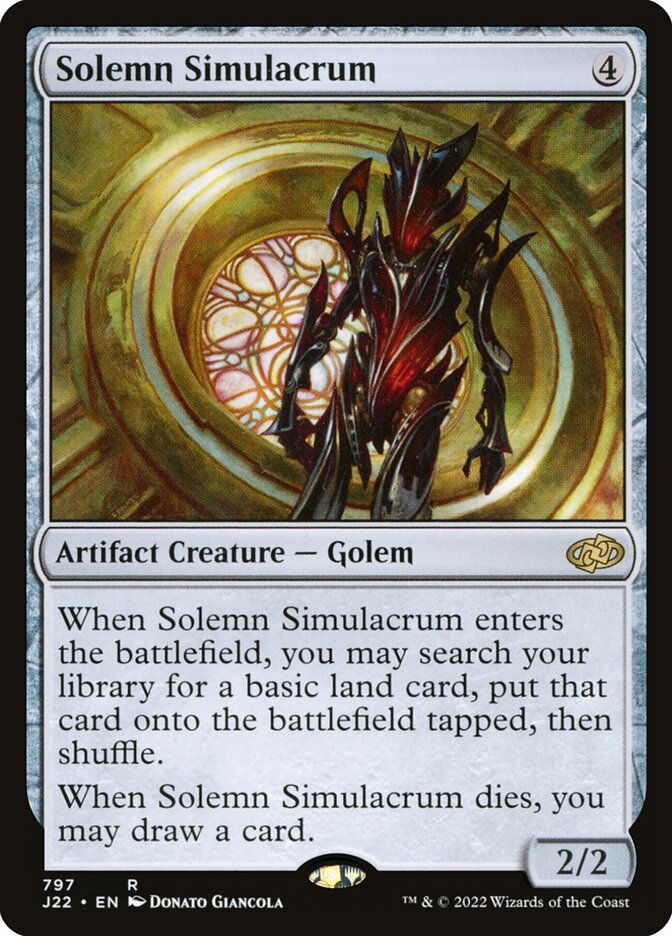 Solemn Simulacrum [Jumpstart 2022] (797)