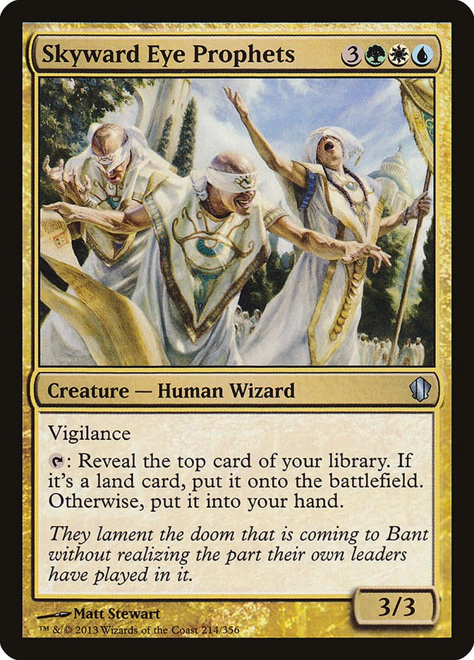 Skyward Eye Prophets [Commander 2013] (214)
