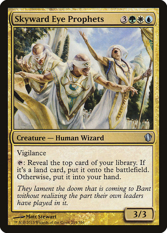 Skyward Eye Prophets [Commander 2013] (214)