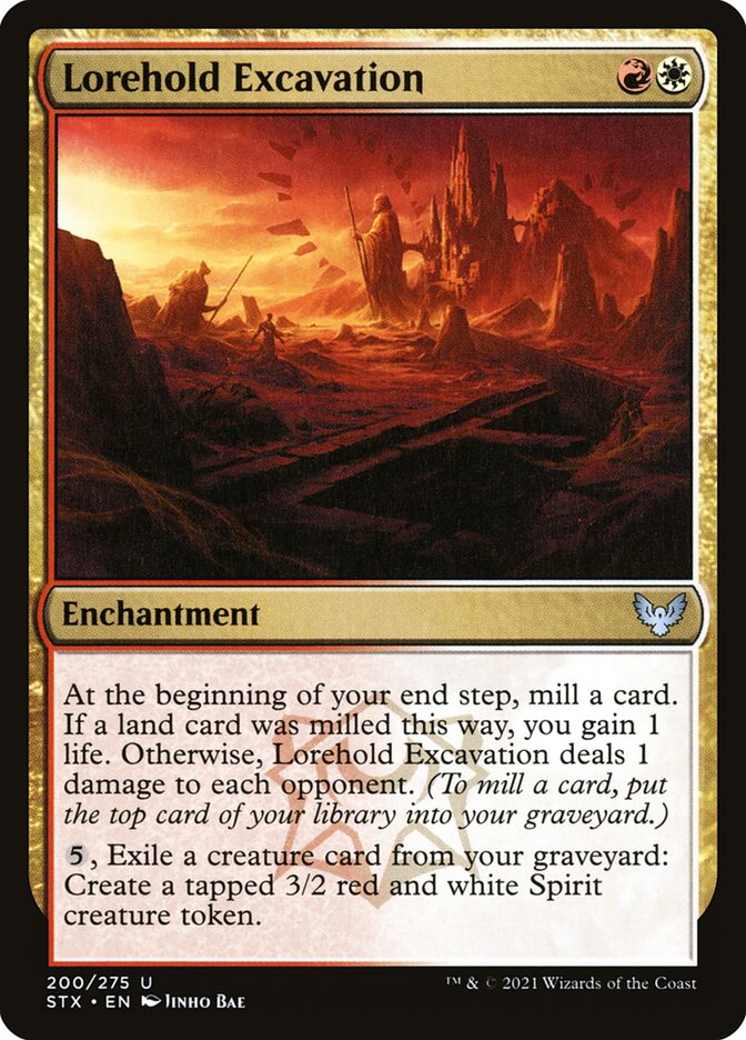 Lorehold Excavation [Strixhaven: School of Mages] (200)
