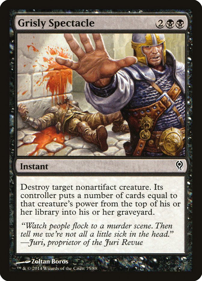 Grisly Spectacle [Duel Decks: Jace vs. Vraska] (75)