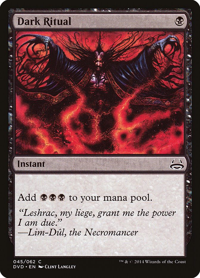 Dark Ritual [Duel Decks Anthology: Divine vs. Demonic] (45)