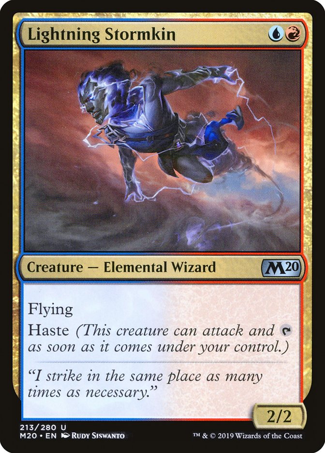 Lightning Stormkin [Core Set 2020] (213)