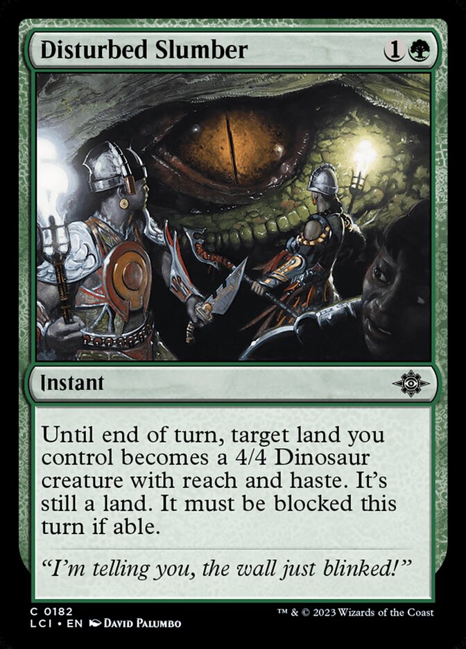 Disturbed Slumber [The Lost Caverns of Ixalan] (182)