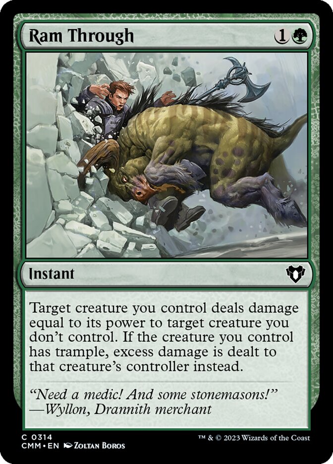 Ram Through [Commander Masters] (314)