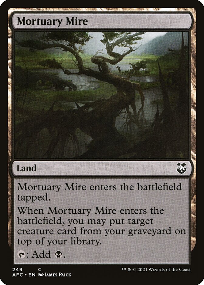 Mortuary Mire [Forgotten Realms Commander] (249)