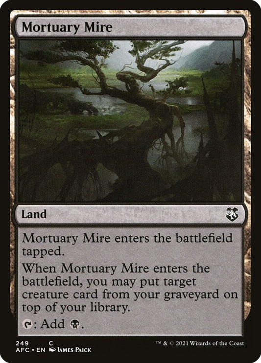 Mortuary Mire [Forgotten Realms Commander] (249)