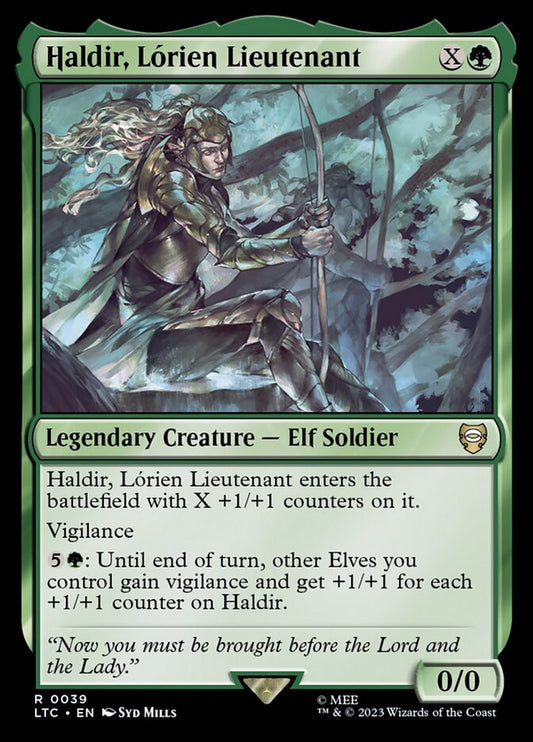 Haldir, Lórien Lieutenant [Tales of Middle-earth Commander] (39)