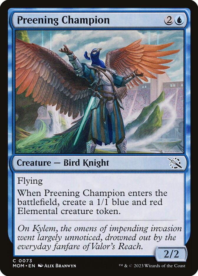 Preening Champion [March of the Machine] (73)