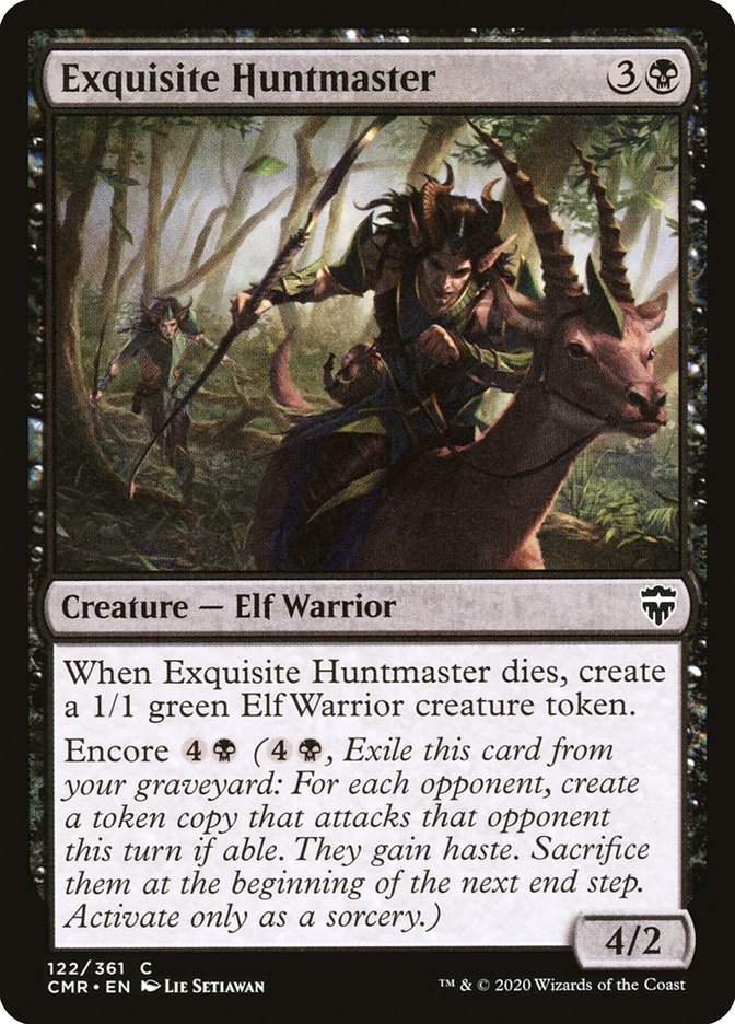 Exquisite Huntmaster [Commander Legends] (122)