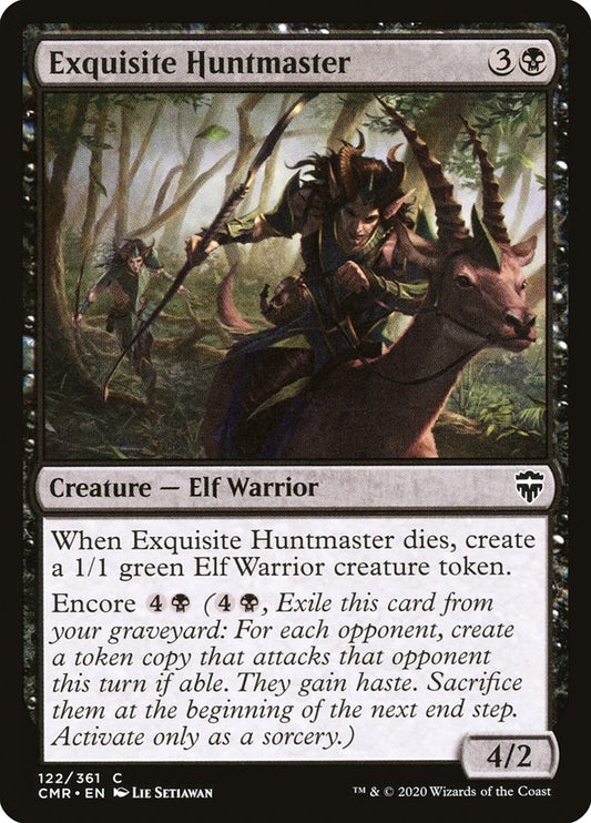 Exquisite Huntmaster [Commander Legends] (122)