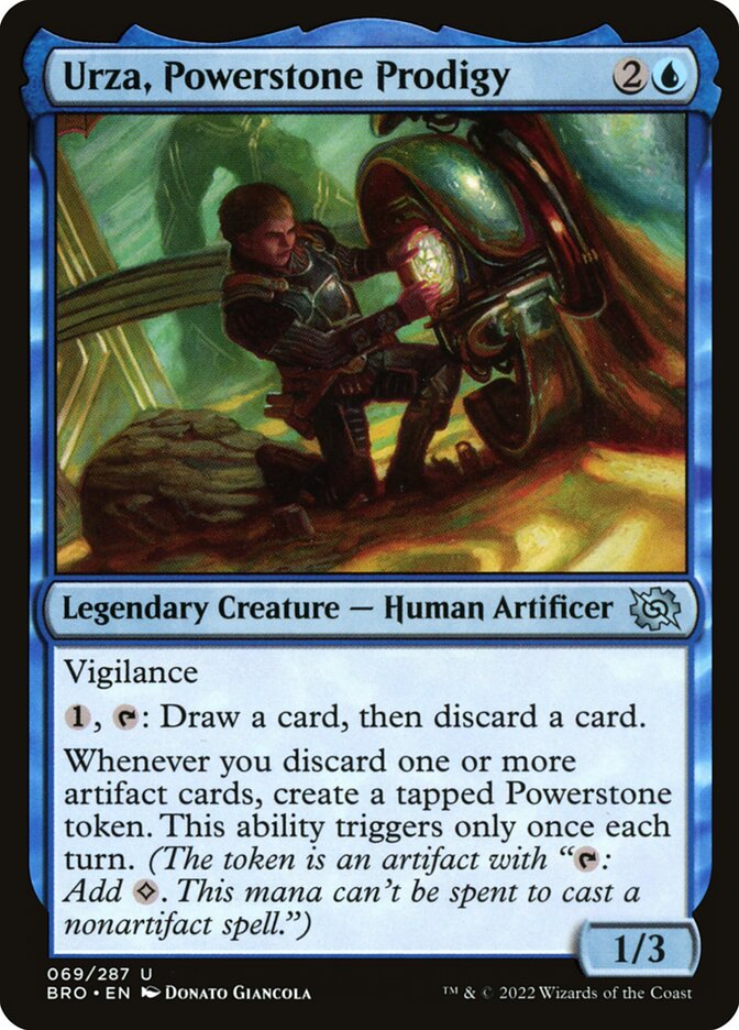 Urza, Powerstone Prodigy [The Brothers' War] (69)