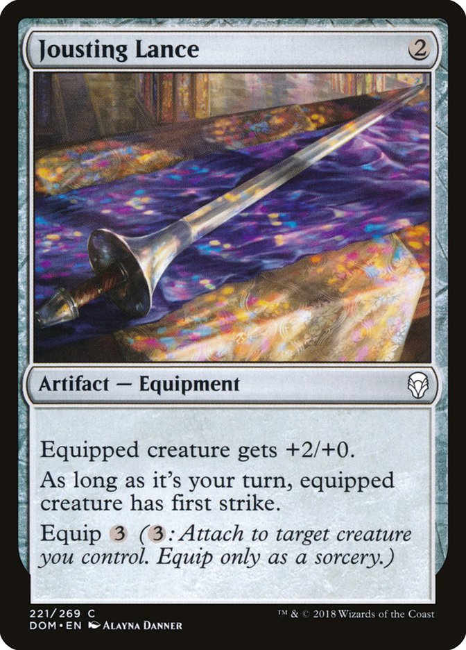 Jousting Lance [Dominaria] (221)