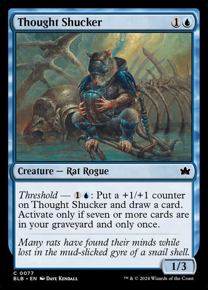 Thought Shucker [Bloomburrow] (77)
