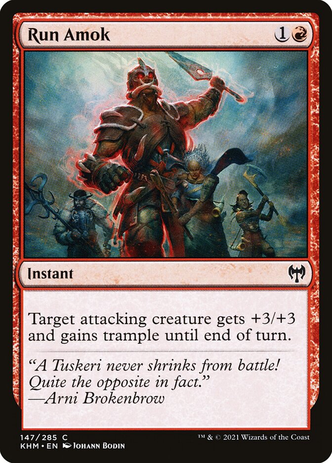 Run Amok [Kaldheim] (147)