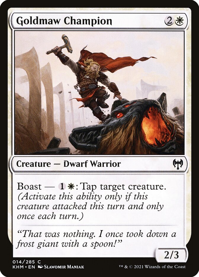 Goldmaw Champion [Kaldheim] (14)