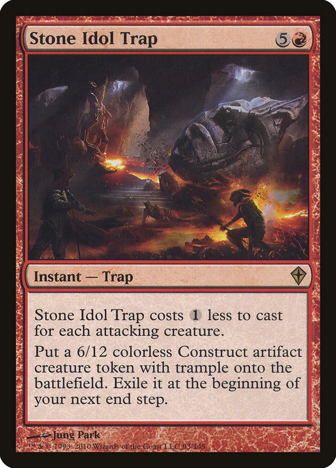 Stone Idol Trap [Worldwake] (93)