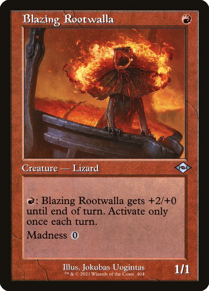 Blazing Rootwalla [Modern Horizons 2] (404)