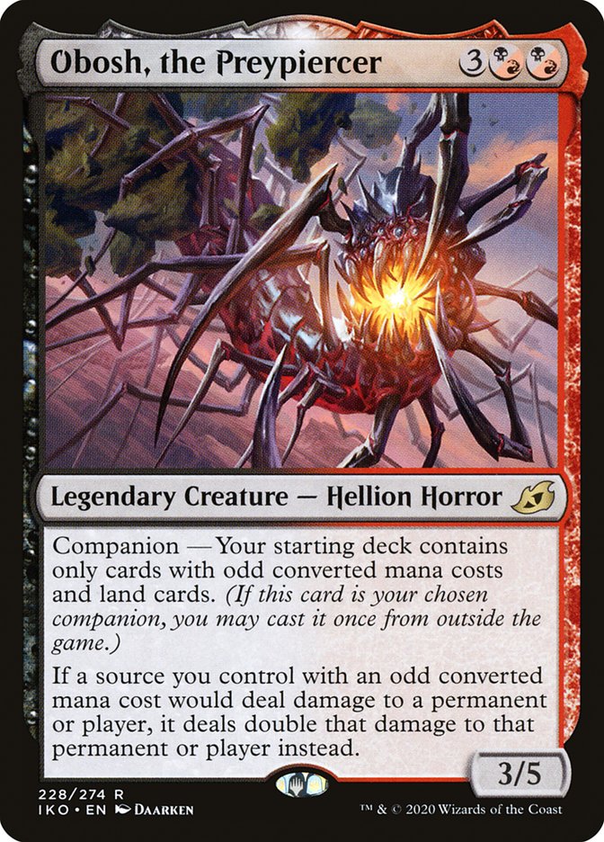 Obosh, the Preypiercer [Ikoria: Lair of Behemoths] (228)