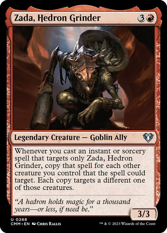 Zada, Hedron Grinder [Commander Masters] (268)