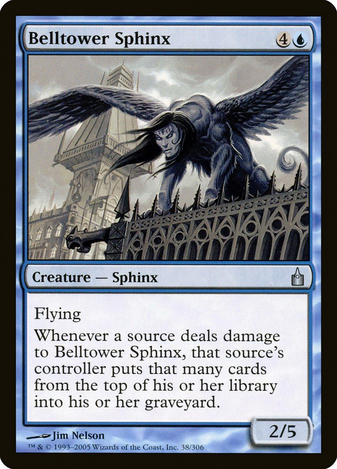 Belltower Sphinx [Ravnica: City of Guilds] (38)