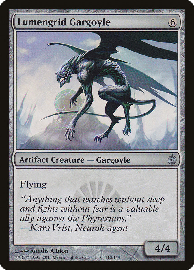 Lumengrid Gargoyle [Mirrodin Besieged] (112)