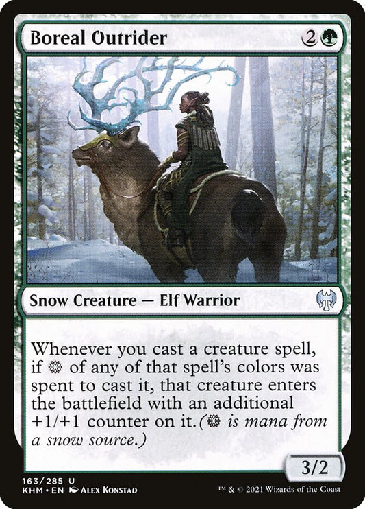 Boreal Outrider [Kaldheim] (163)
