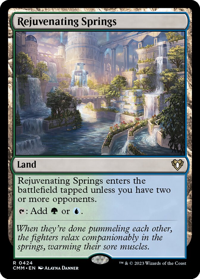 Rejuvenating Springs [Commander Masters] (424)