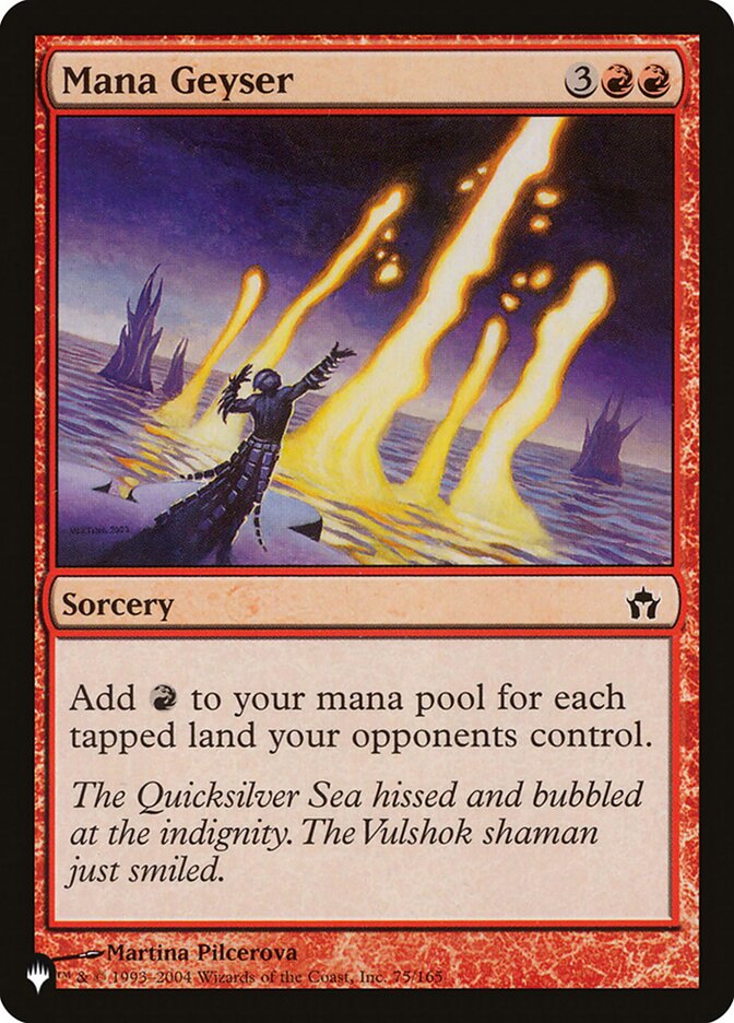 Mana Geyser [The List] (5DN-75)