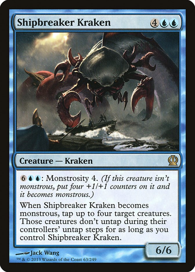 Shipbreaker Kraken [Theros] (63)