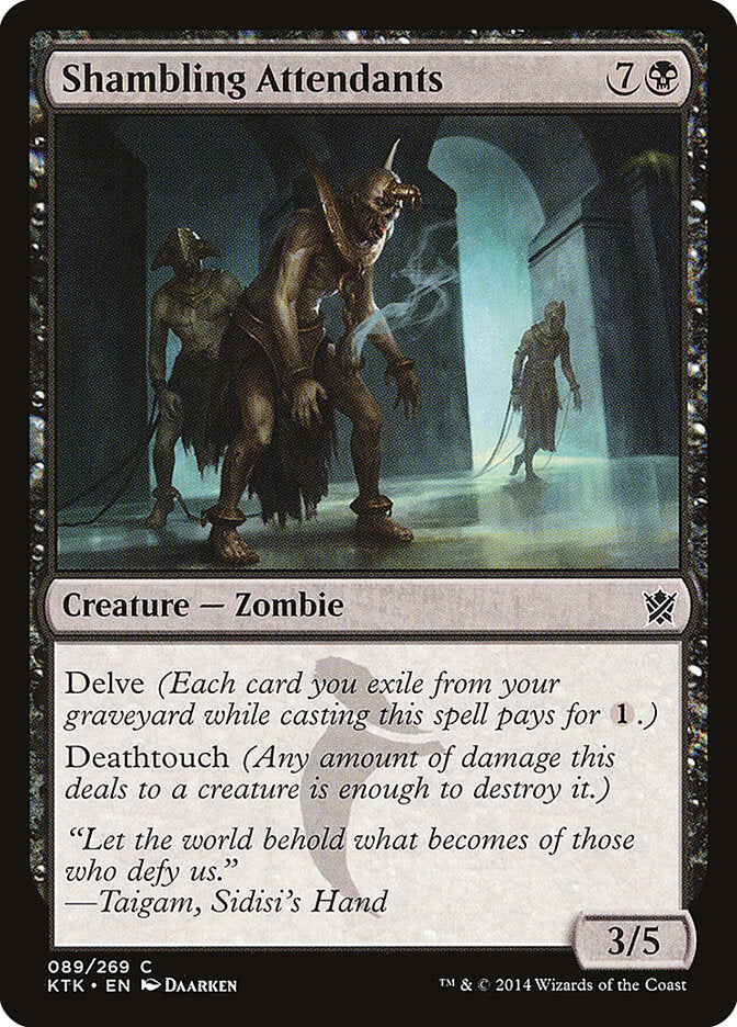 Shambling Attendants [Khans of Tarkir] (89)
