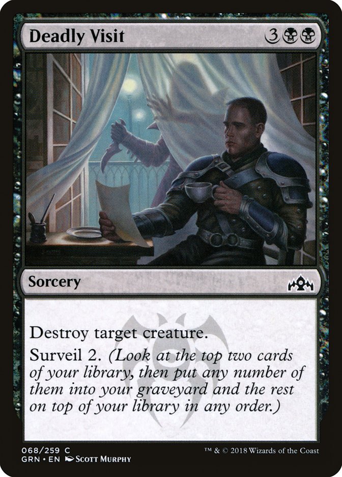 Deadly Visit [Guilds of Ravnica] (68)
