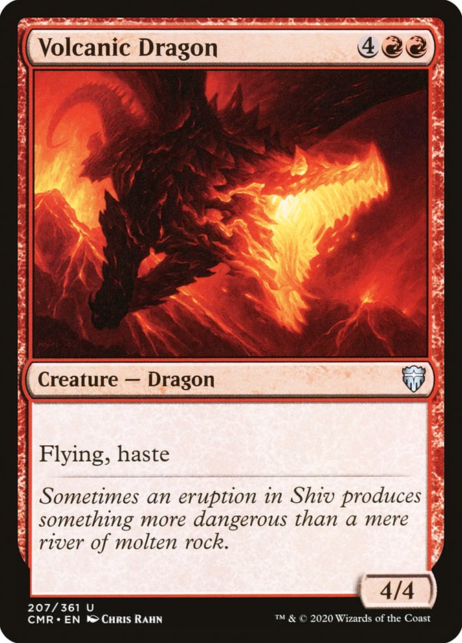 Volcanic Dragon [Commander Legends] (207)