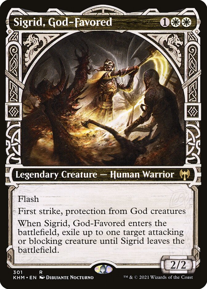 Sigrid, God-Favored [Kaldheim] (301)