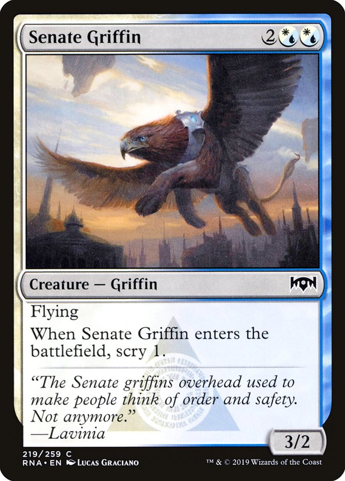 Senate Griffin [Ravnica Allegiance] (219)