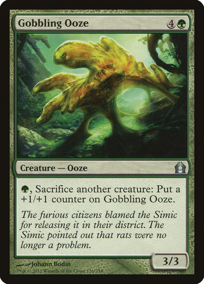 Gobbling Ooze [Return to Ravnica] (126)
