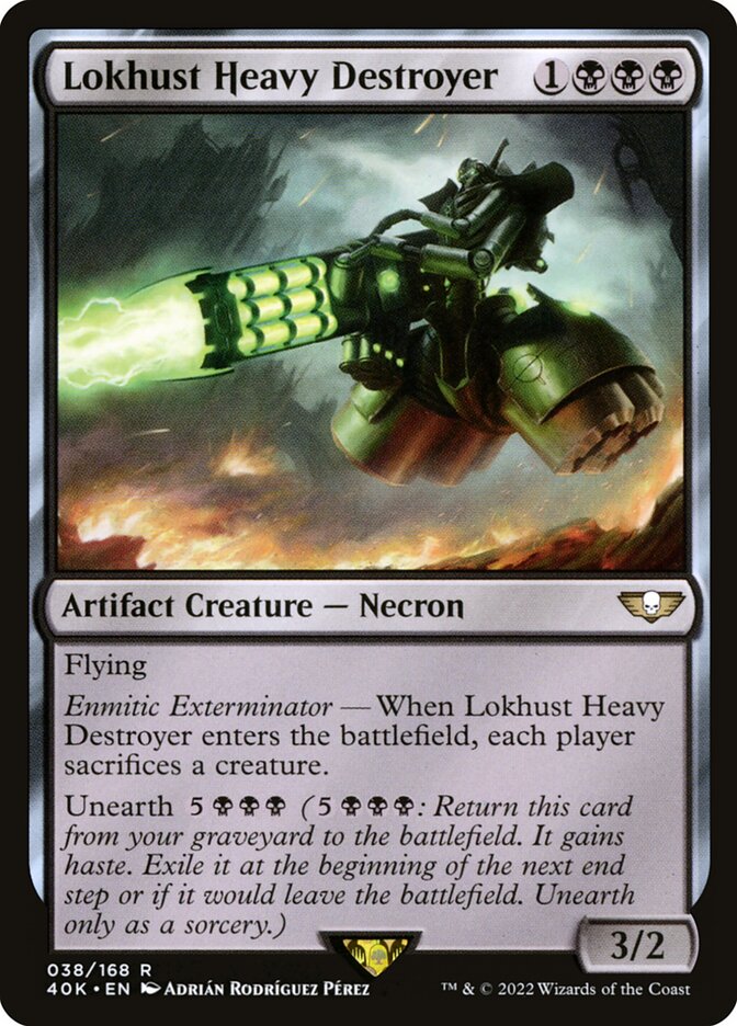 Lokhust Heavy Destroyer [Warhammer 40,000 Commander] (38)