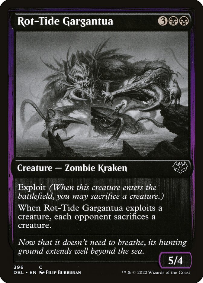 Rot-Tide Gargantua [Innistrad: Double Feature] (396)