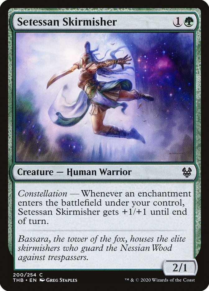 Setessan Skirmisher [Theros Beyond Death] (200)
