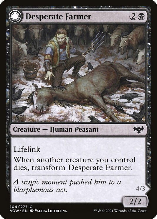 Desperate Farmer [Innistrad: Crimson Vow] (104)