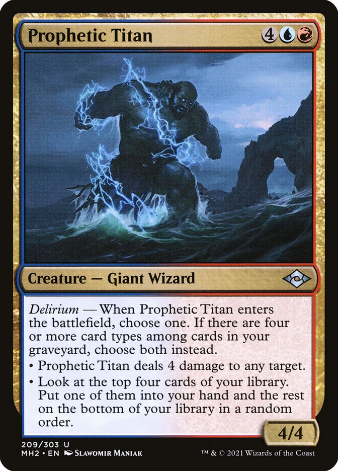 Prophetic Titan [Modern Horizons 2] (209)