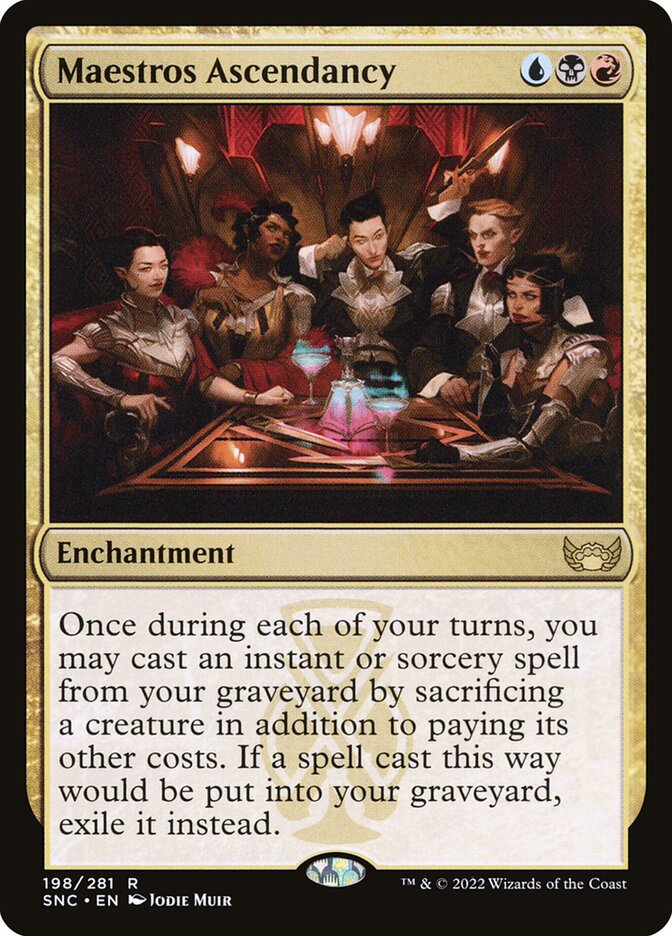 Maestros Ascendancy [Streets of New Capenna] (198)