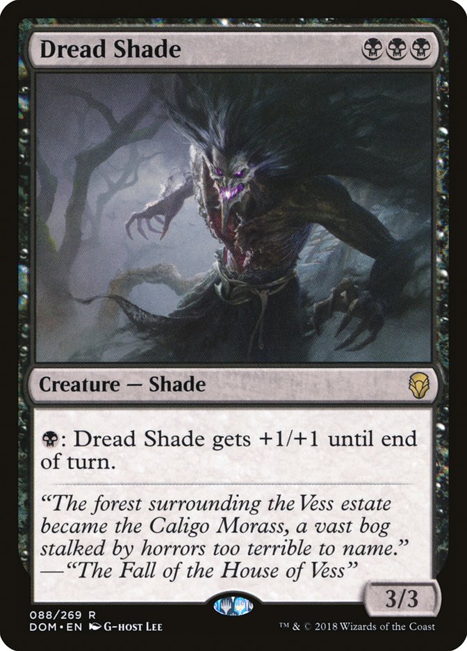 Dread Shade [Dominaria] (88)