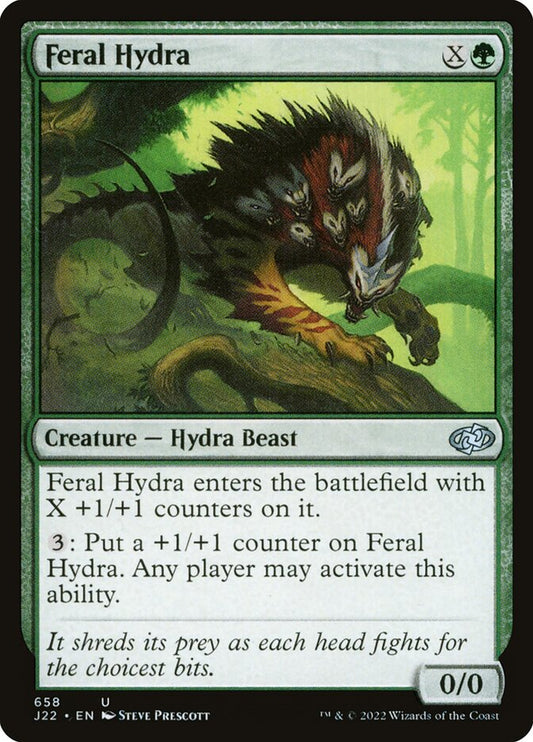 Feral Hydra [Jumpstart 2022] (658)